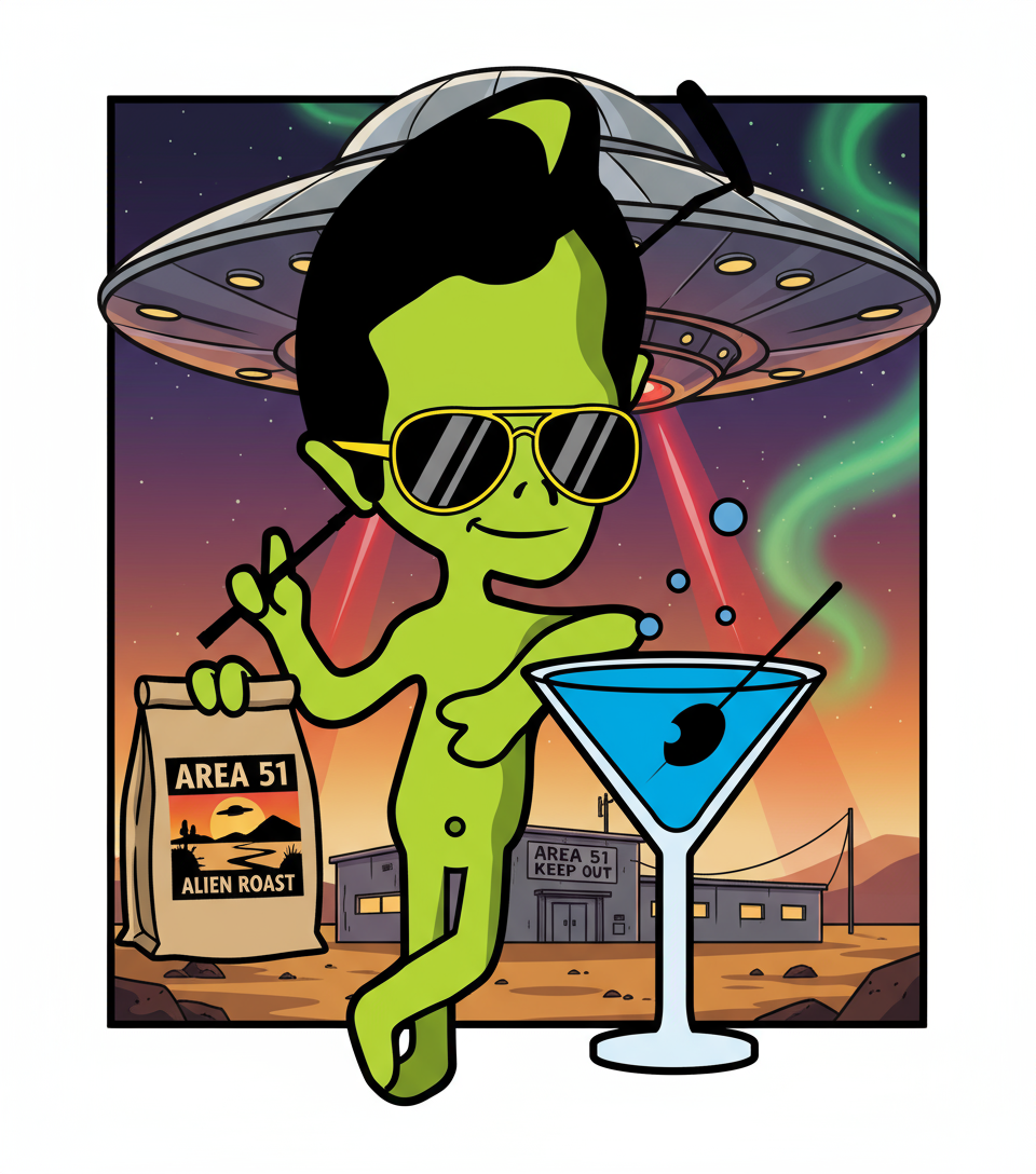 From Space to Espresso: The Legendary Origins of Syd Vegas