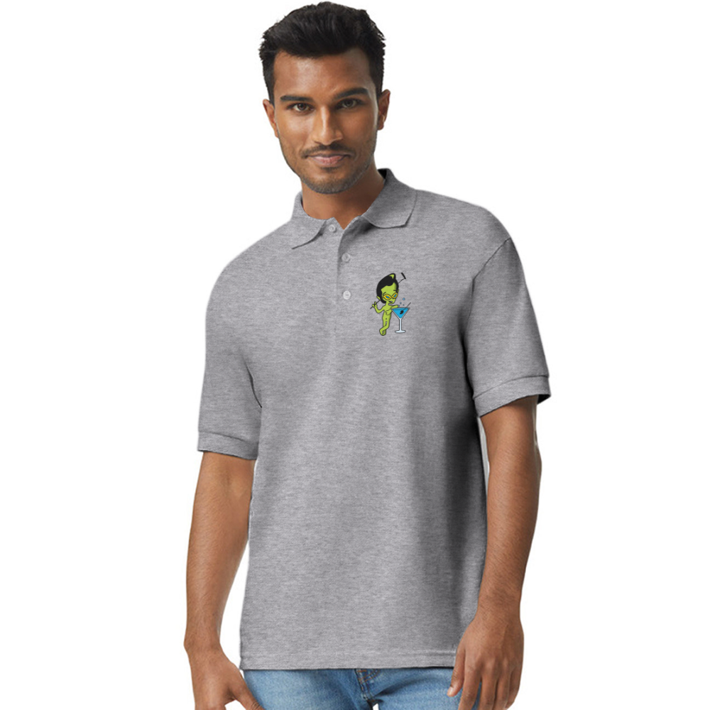 Syd Vegas Polo - heather gray