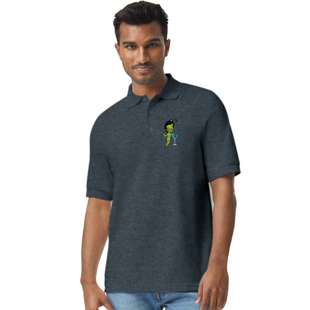 Syd Vegas Polo - deep heather