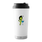 16 oz Travel Mug - white