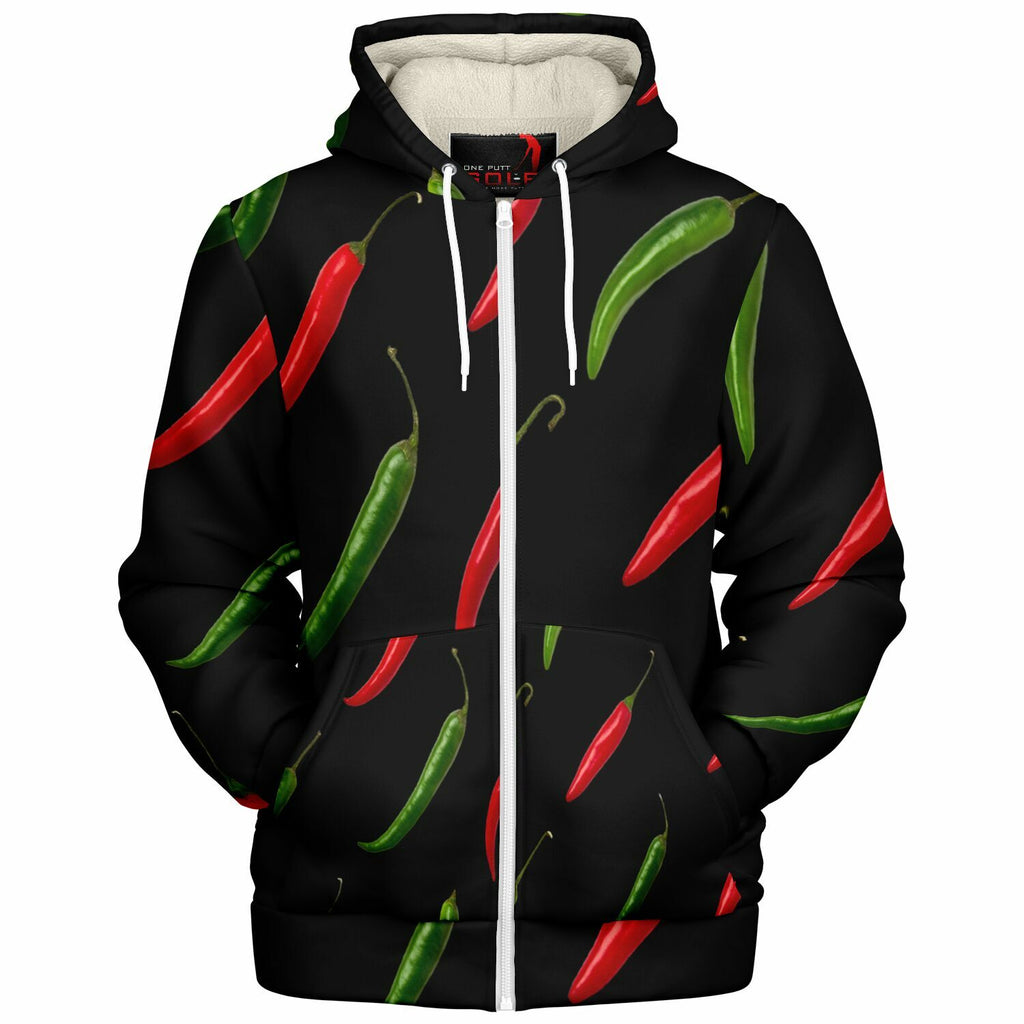 Poppin' Peppers Microfleece Hoodie