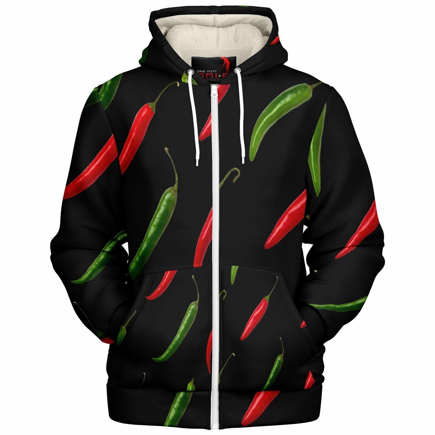 Poppin' Peppers Microfleece Hoodie