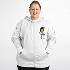 Syd Vegas Plus-size Zip Hoodie