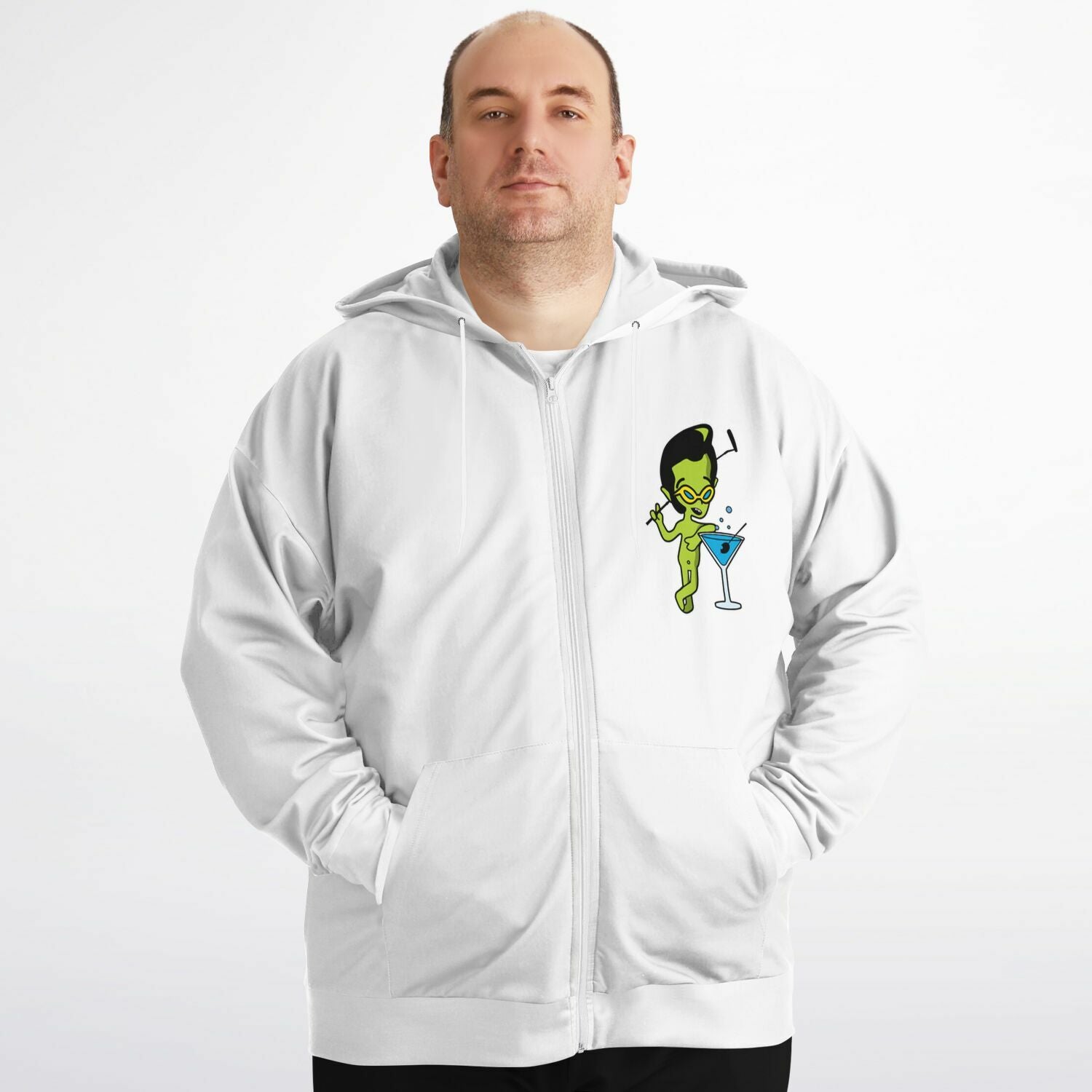 Syd Vegas Plus-size Zip Hoodie