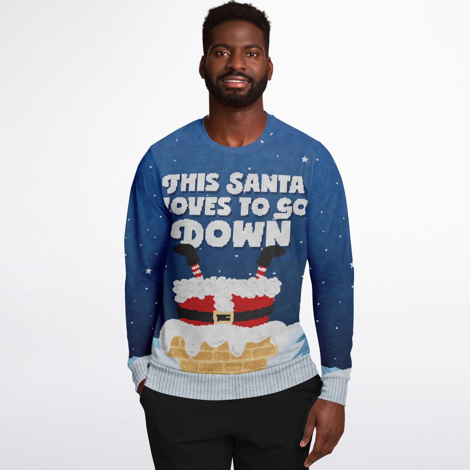 This Santa Loves To Go Down