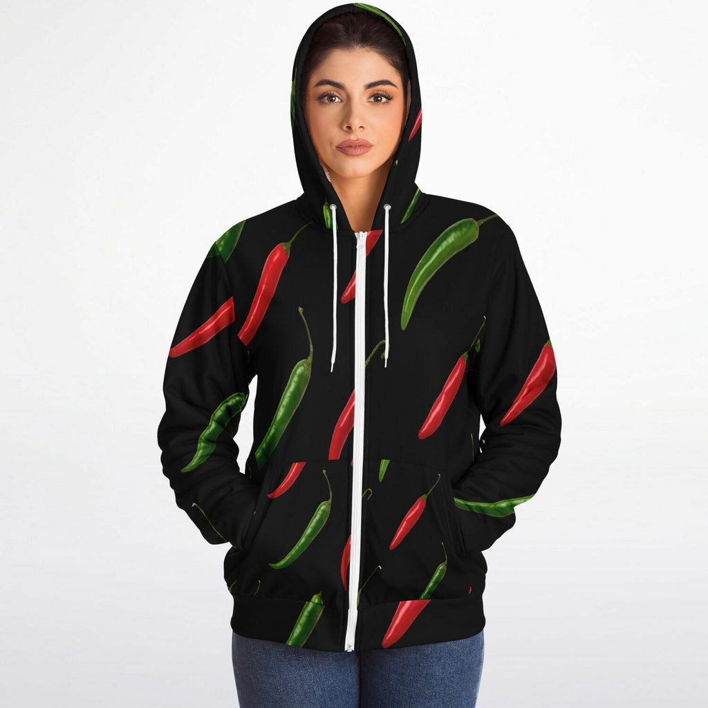 Poppin' Peppers Microfleece Hoodie