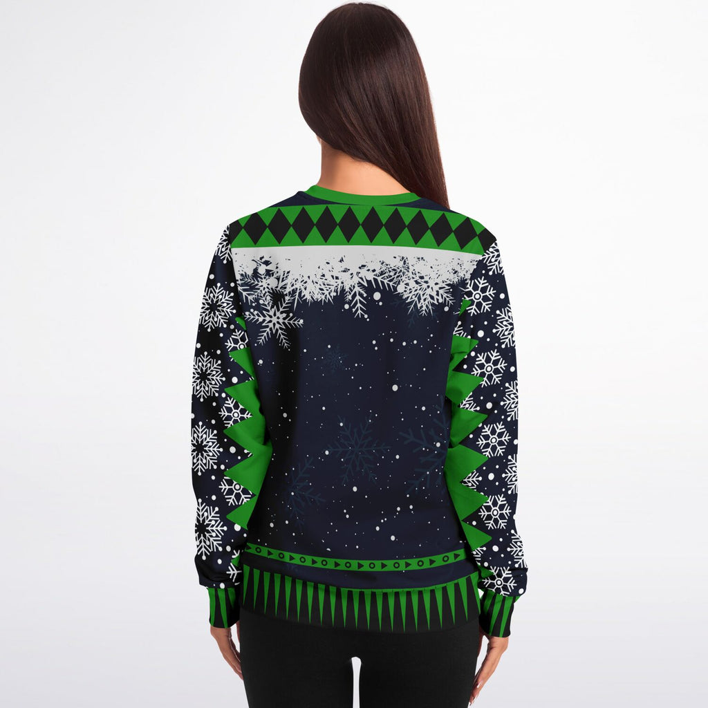 “Working It at the Pole” Funny Christmas Sweat