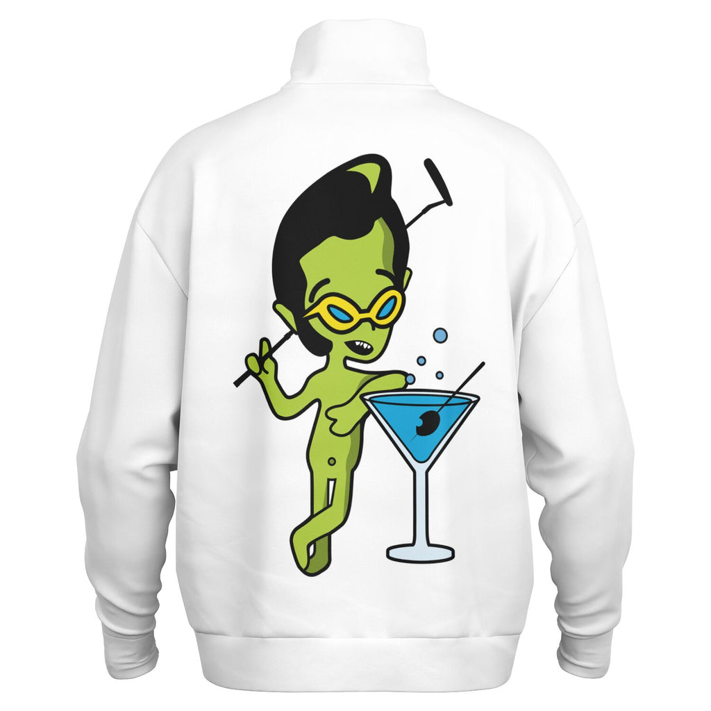 Heavyweight Oversized Quarter Zip Sweatshirt - AOP