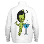 Heavyweight Oversized Quarter Zip Sweatshirt - AOP