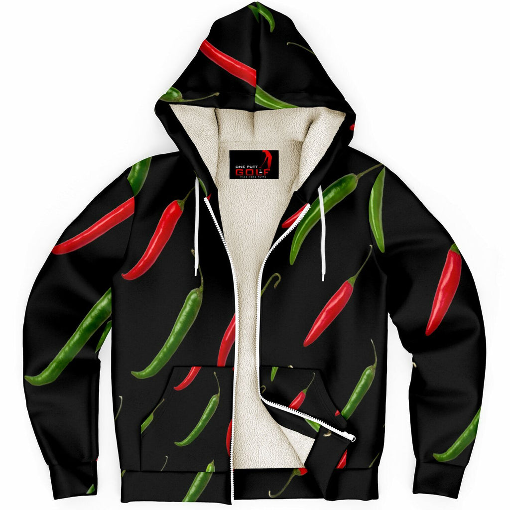 Poppin' Peppers Microfleece Hoodie