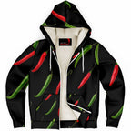 Poppin' Peppers Microfleece Hoodie